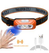 Čelovka osvětlení USB